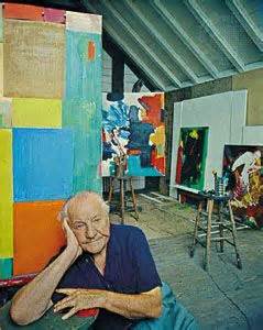 Hans Hofmann In his Studio